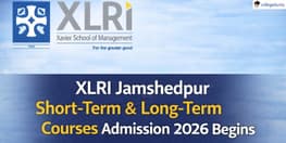 XLRI Jamshedpur Short Term and Long Term Courses Admission 2026 Begins